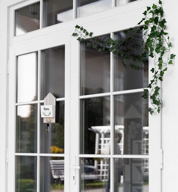 White French Glass Door